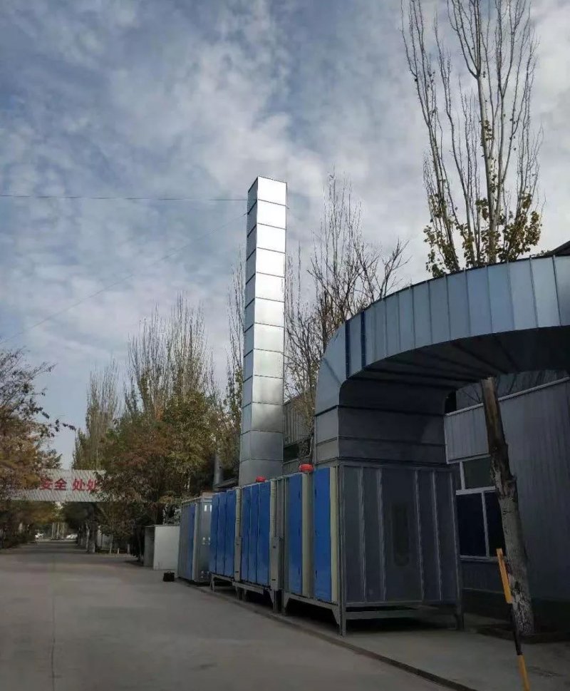 华泰龙VOC废气处理设备正式投入使用